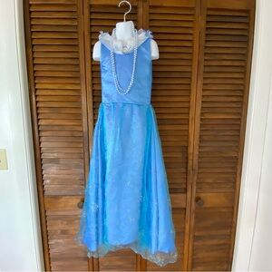 ☘️3/$15 Girl’s Cinderella Inspired Live Action Gown Halloween costume size 7